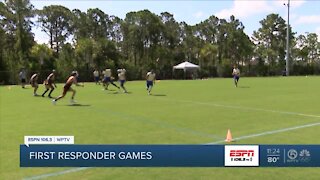 First Responders play in Olympics-style competition