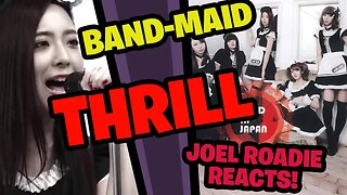 BAND-MAID / Thrill (スリル) (Official Music Video) - Roadie Reaction