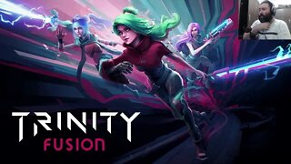 Jogando TRINITY FUSION no Xbox Series S