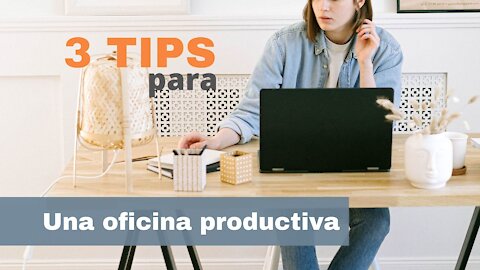 Una oficina productiva