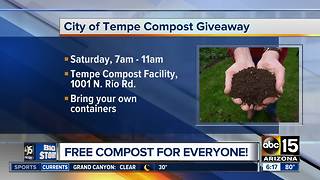 Get FREE compost in Tempe