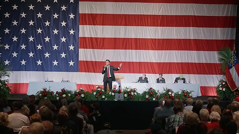 Vivek Ramaswamy Speaks at Georgia GOP Convention Amid Trump Indictment