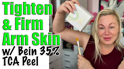Tighten and Firm Arm Skin with Bein 35% TCA Peel from AceCosm.com | Code Jessica10 saves you Money