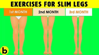 4 Simple Leg Exercises To Get Slim Legs