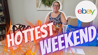 🔥Scorching Summer Weekend Sales: 19 eBay Items Sold and Record-Breaking Triple-Digit Profits!