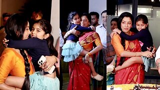 Rupali Ganguly Carrying Her Reel Daughter Asmi Deo In Her Arms Cutest Video