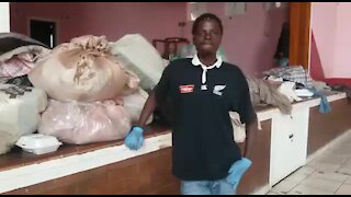 SOUTH AFRICA - Johannesburg - Homeless shelter (videos) (BTF)