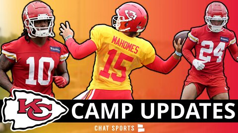 Chiefs Training Camp News & Rumors On Skyy Moore, Carlos Dunlap, Patrick Mahomes & Isaih Pacheco
