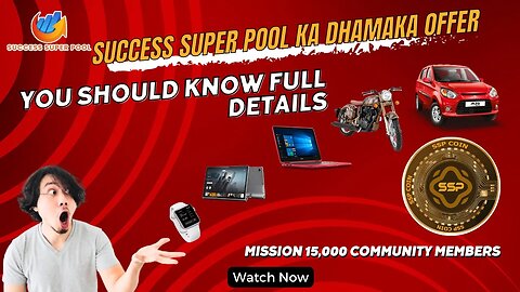 Mission SSP COIN | success super pool ka dhamaka offer