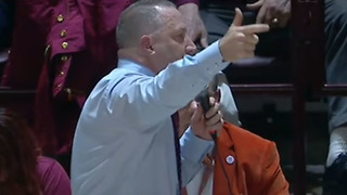 Virginia Tech Coach Buzz Williams YELLS at Fans for Cussing at Refs During Game vs Duke