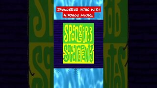 SpongeBob intro with Ninjago music!! #shorts #spongebob #lego #ninjago