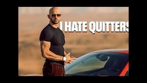 I HATE QUITTERS | Andrew Tate Motivational speech