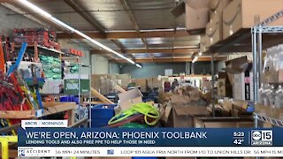 We're Open, Arizona: Phoenix ToolBank offers free PPE