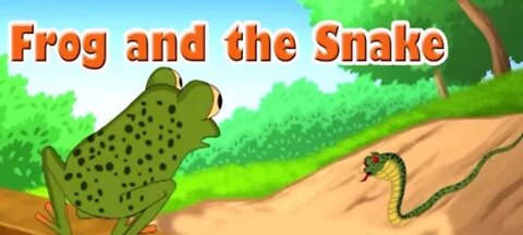 Frog and the snake/ panchatantar english moral story for kid