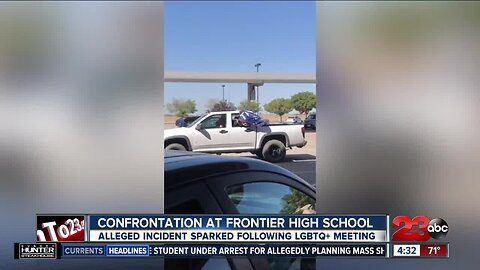 KHSD investigating after Frontier High's LGBTQ support group reportedly confronted with MAGA flags