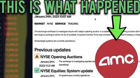 AMC - THE NYSE HALTS...
