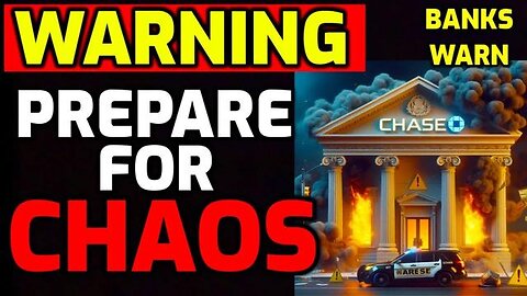 Red Alert!! Prepare for Chaos!! Largest Bank in Usa Issues Urgent Emergency Warning!
