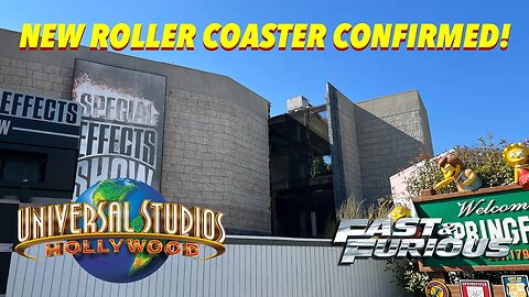 Fast & Furious Coaster CONFIRMED For Universal Studios Hollywood