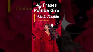 4 , Frases Pomba Gira (Maria Padilha) #shorts