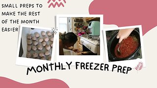 Freezer Prep - June 2023