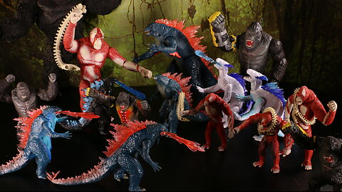 15 New Godzilla X Kong Toys Unboxed Today Complete Skar King, Godzilla, King Kong Monsterverse