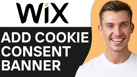 HOW TO ADD COOKIE CONSENT BANNER TO WIX WEBSITE