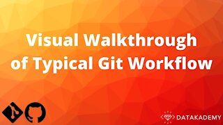 Visual Walkthrough of the Typical Git Workflow
