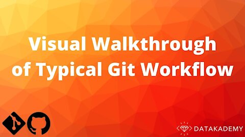 Visual Walkthrough of the Typical Git Workflow