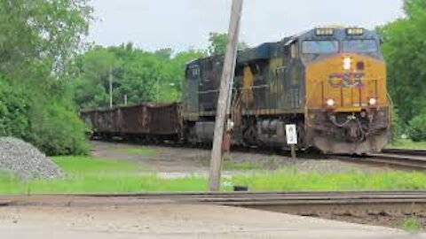 CSX K596 Steel Train Middletown Special from Fostoria, Ohio June 12, 2021
