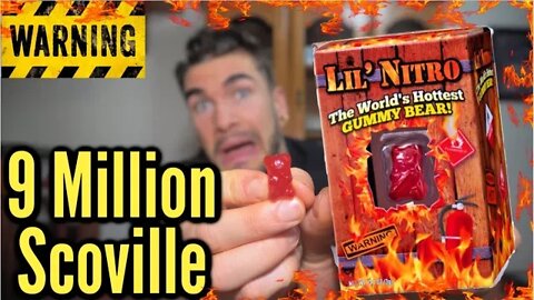 The WORLDS HOTTEST GUMMY BEAR (9 Million Scoville) | EXTREME SPICY | LiL' Nitro Spicy Challenge