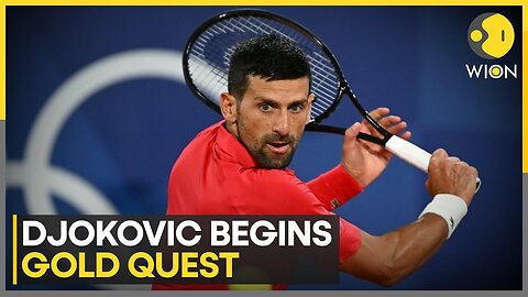 Paris Olympics 2024: Djokovic drops just one game in opener | WION Sports | N-Now ✅