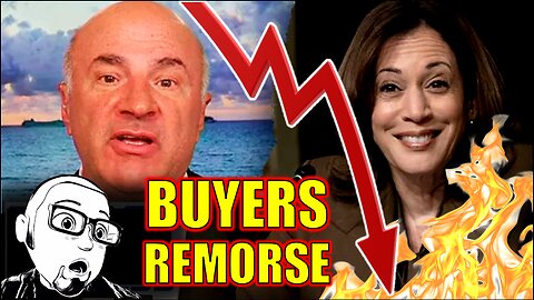 Kevin O'Leary SLAMS Kamala as she SLIPS in Polls!