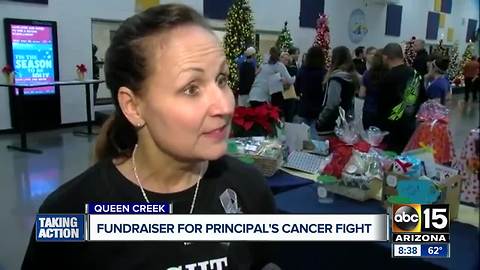 Community rallying around Queen Creek principal battling cancer