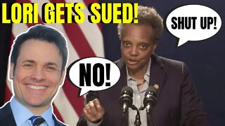 Chicago Mayor LORI LIGHTFOOT SMACKED with LAWSUIT over REVOKING Media Rights from Reporter!