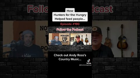 Hunters For The Hungry: Andy Ross Describes His Connection To Hunting…