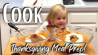 Cook Thanksgiving With Me! Meal Prep From Scratch: Turkey Brine Recipe, Cranberry Sauce and MORE!