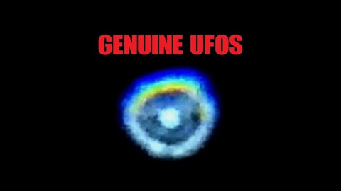 Genuine UFOs That I Have Captured Over The Years