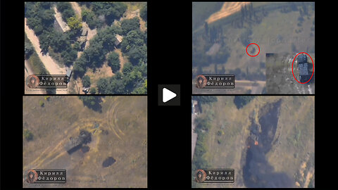 Kharkiv area: Russian Lancet UAV burns Iris-T command and control vehicle