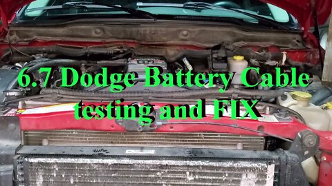 Testing and Fixing Bad Connections on Dodge Battery Cables