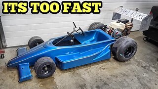 Homemade F1 Car. We Doubled The Speed