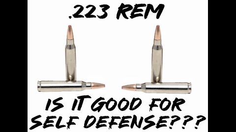 Is .223 Rem good for self defense???