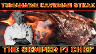 How To Do A Caveman Tomahawk Ribeye Steak By Chef Jason Hertha