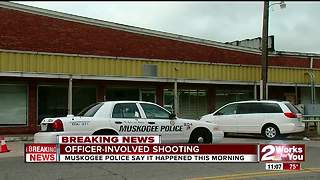 Muskogee Officer involved in shooting near 32nd Broadway