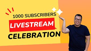 1000 Subscribers Celebration Livestream!