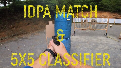 IDPA match & 5x5 Classifier with Shadow Systems MR920P at Cleveland, TN