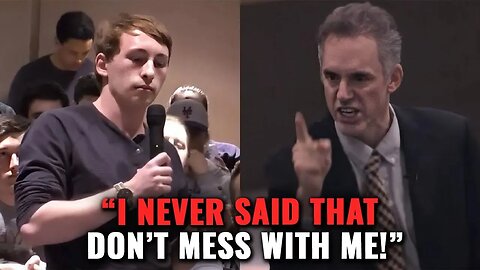 Student Tries To Frame & Cancel Jordan Peterson But Gets DESTROYED Instantly