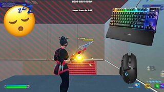 *BEST* Fortnite Keyboard ASMR Chill😴Satisfying PIECE CONTROL 1V1 Gameplay📦| 360 FPS Smooth 4K