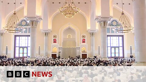 Mourners gather as Hamas leader Ismail Haniyeh is buried in Doha, Qatar | BBC News| RN