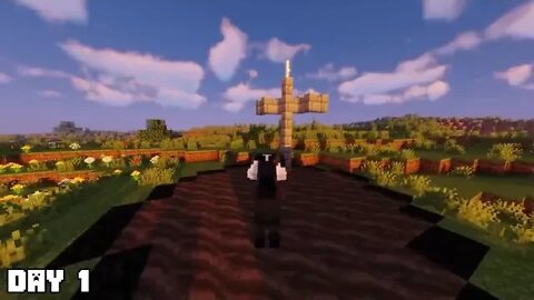 I @ Survived 100 Days as the HEADLESS HORSEMAN in Minecraft