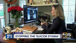 Valley woman pushing for suicide prevention after son's death